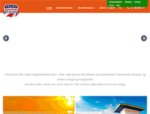 Tablet Screenshot of americantravel.dk